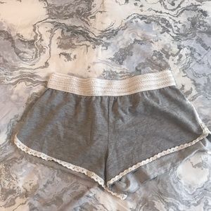 Grey and Lace shorts